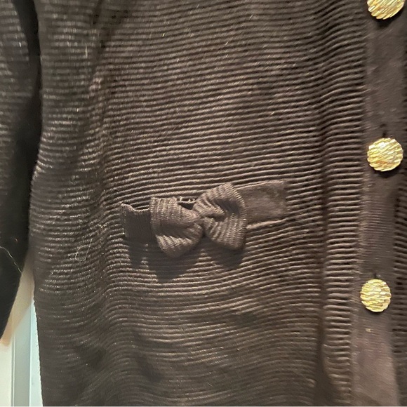 NWOT Karl Lagerfeld Classic Jacket with Bow Detailing - Picture 4 of 8